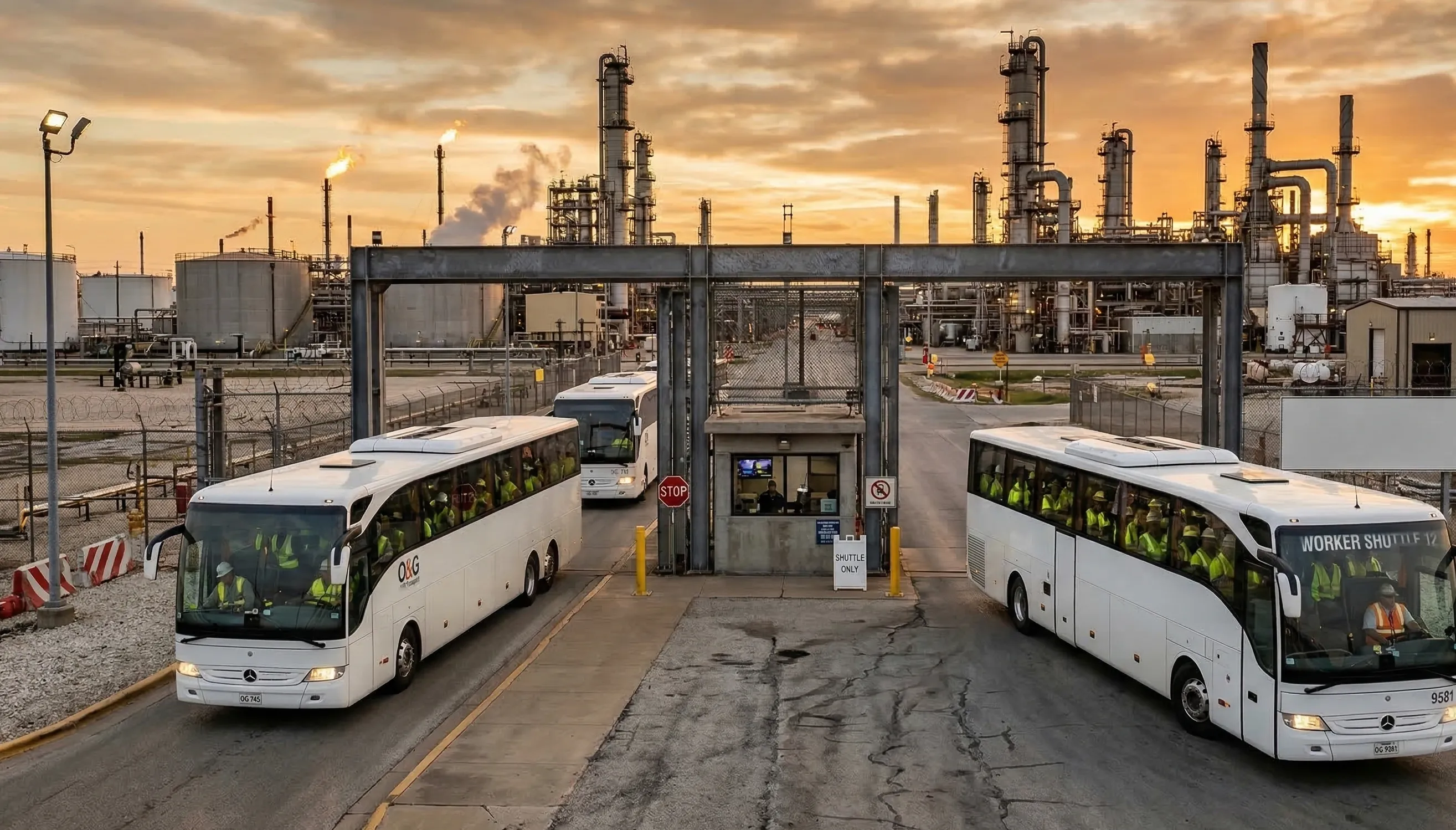 Credential validation inside a corporate bus